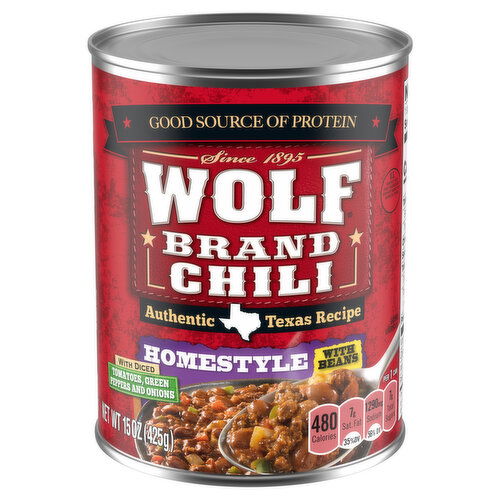 Wolf Homestyle Chili With Beans