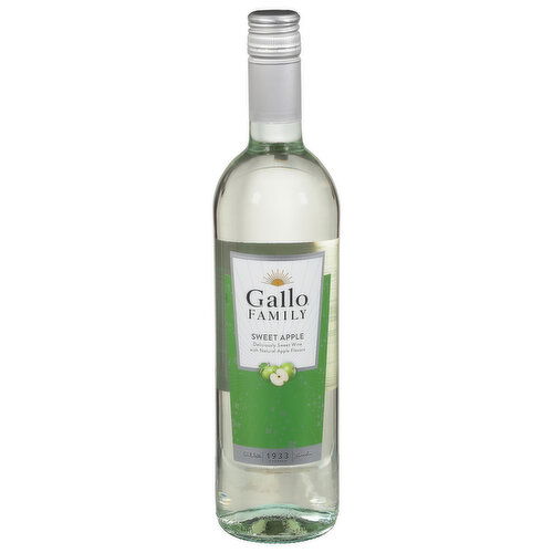 Gallo Family Vineyards Sweet Apple White Wine 750ml