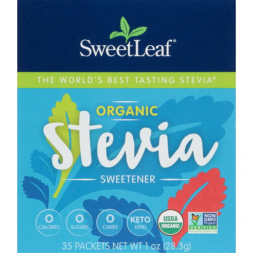 SweetLeaf Stevia Sweetener, Organic