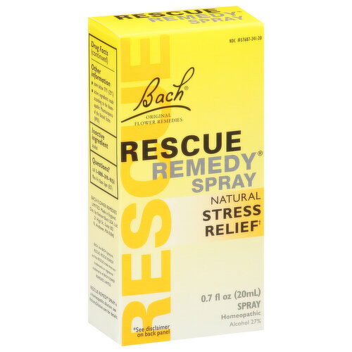 Bach Original Flower Remedies Stress Relief, Natural, Spray