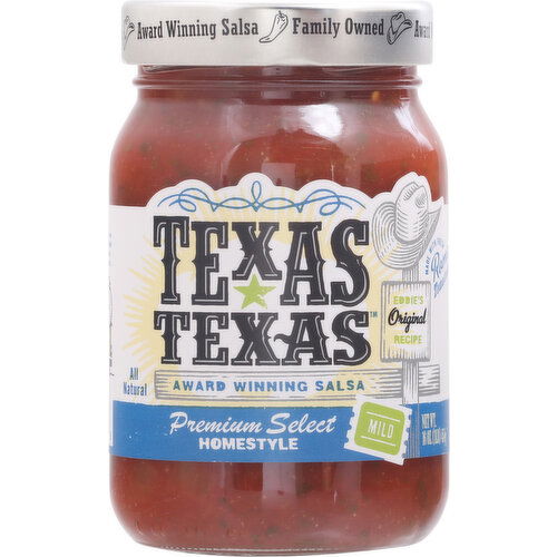 Texas Texas Salsa, Homestyle, Mild