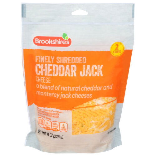 Brookshire's Finely Shredded Cheddar Jack Cheese