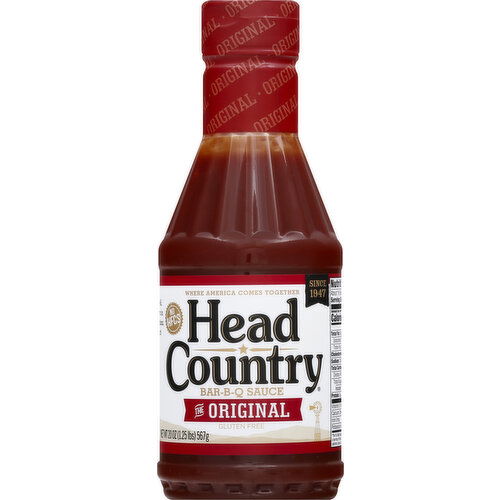 Head Country Bar-B-Q Sauce, Original