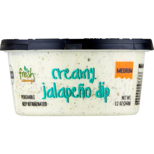 Fresh Cravings Dip, Creamy Jalapeno, Medium