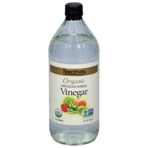 Spectrum Vinegar, Organic, Distilled White