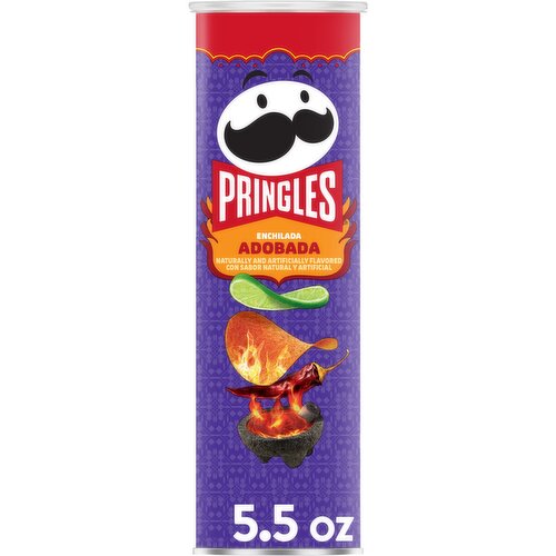 Pringles Potato Crisps, Enchilada Adobada - 5.5 Ounce