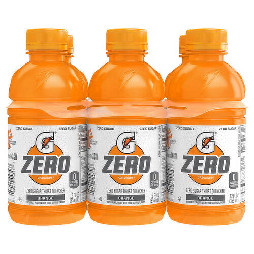 Gatorade Thirst Quencher, Orange, Zero Sugar