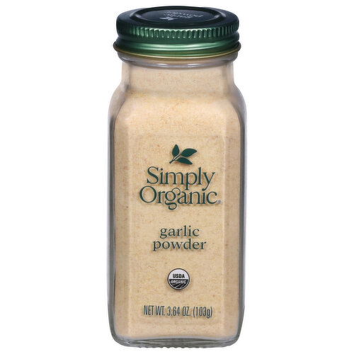 Simply Organic Garlic Powder - 3.64 Ounce