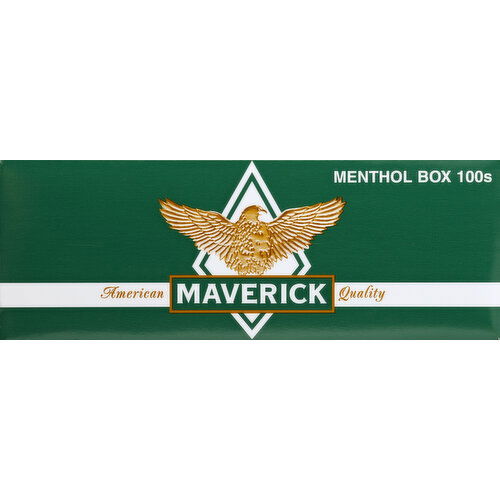 Maverick Cigarettes, Menthol, 100s, Box - 200 Each
