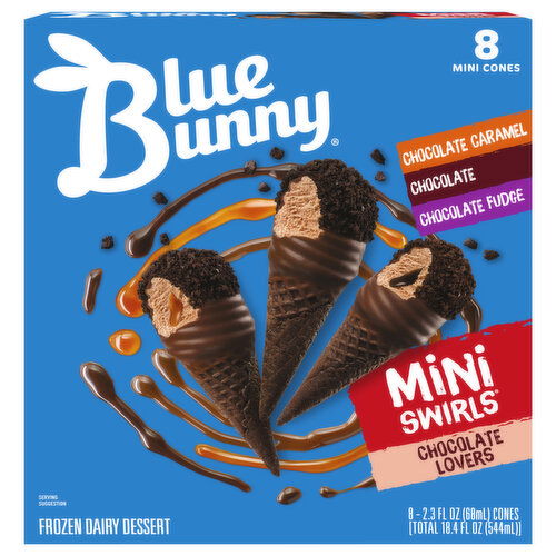 Blue Bunny Frozen Dairy Dessert, Chocolate Lovers