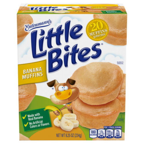 Entenmann's Banana Muffins - 5 Each