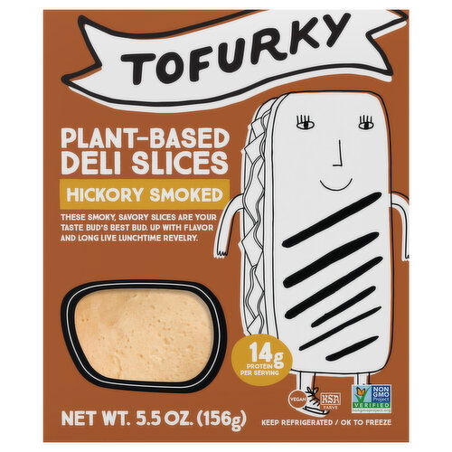 Tofurky Plant-Based Hickory Smoked Deli Slices - 5.5 Ounce