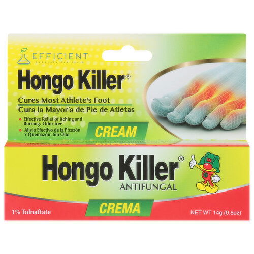 Hongo Killer Antifungal, Cream