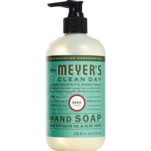 Mrs Meyers Hand Soap, Basil Scent