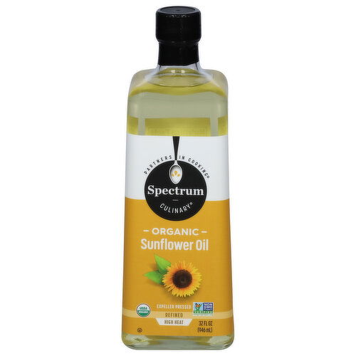 Spectrum Sunflower Oil, Organic