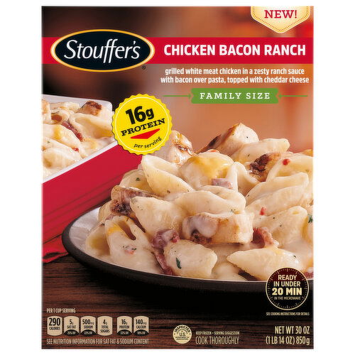 Stouffer's Chicken Bacon Ranch, Family Size