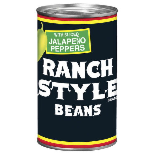 Ranch Style Beans Beans With Sliced Jalapeno Peppers Canned Beans