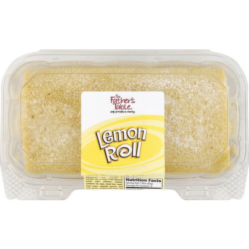 Fathers Table Lemon Roll