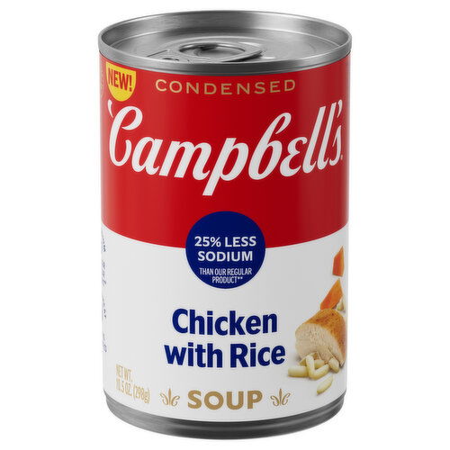 Campbell's Soup, Chicken with Rice, Condensed