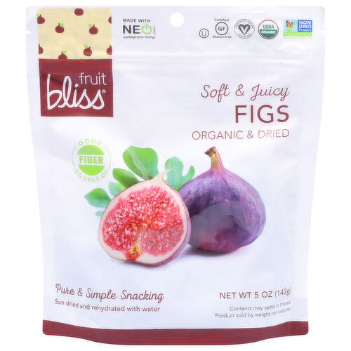 Fruit Bliss Figs, Organic, Dried