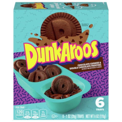 DunkAroos Chocolate Cookies & Double Chocolate Frosting