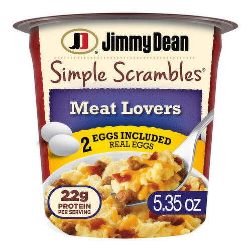 Jimmy Dean Simple Scrambles Meat Lovers