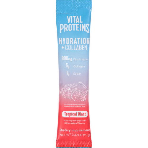 Vital Proteins Hydration + Collagen, Tropical Blast