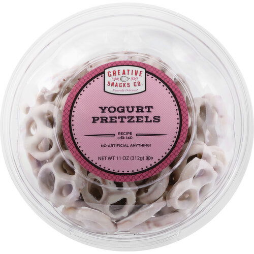 Creative Snacks Pretzels, Yogurt