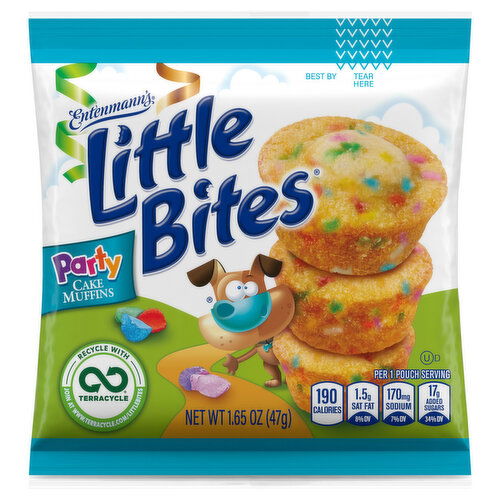 Entenmann's Party Cake Muffins - 1.65 Ounce