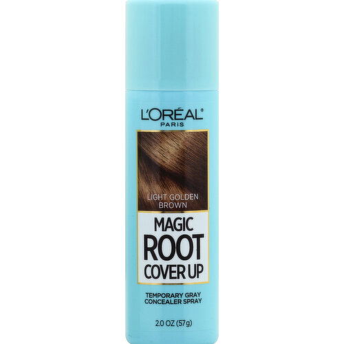 L'Oreal Concealer Spray, Temporary Gray, Light Golden Brown