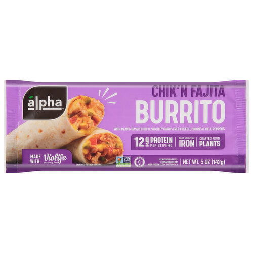 Alpha Burrito, Chik'n Fajita