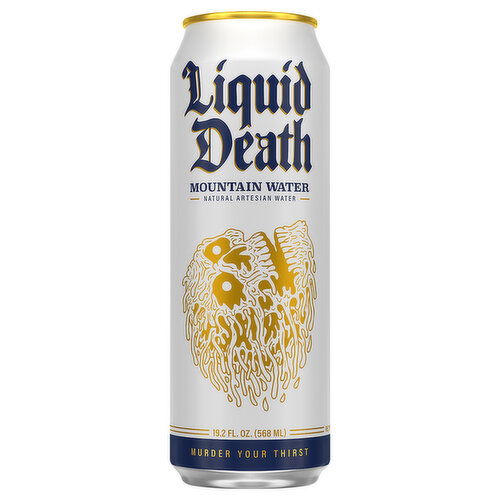 Liquid Death Mountain Water - 19.2 Fluid Ounce