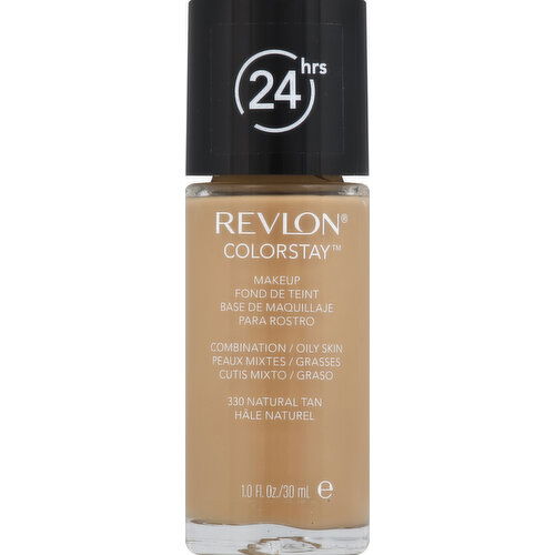 Revlon Makeup, Combination/Oily, Natural Tan 330, Broad Spectrum SPF 15