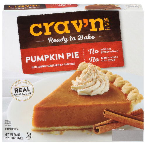 Crav'n Flavor Pie, Pumpkin