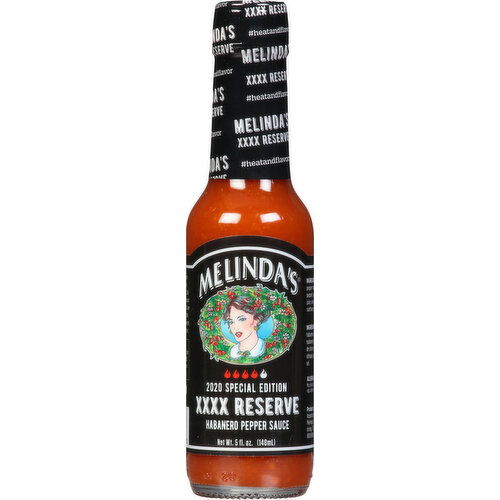 Melinda's Habanero Pepper Sauce, XXXX Reserve - 5 Ounce