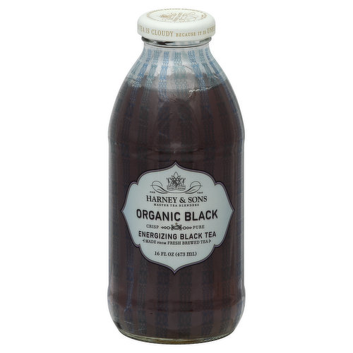 Harney & Sons Black Tea, Energizing, Organic Black