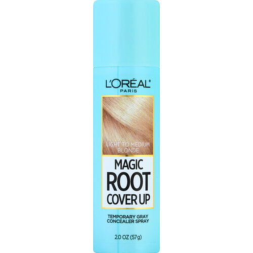 L'Oreal Temporary Gray Concealer Spray, Light to Medium Blonde