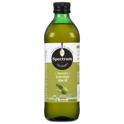 Spectrum Extra Virgin Olive Oil, Organic