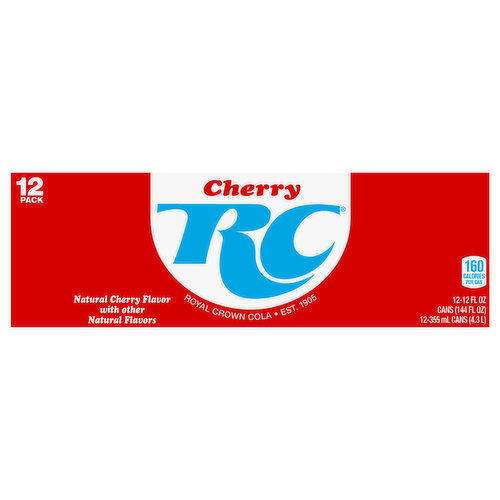 RC Cherry Cola - 12 Each