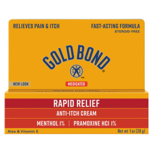 Gold Bond Anti-Itch Cream, Rapid Relief