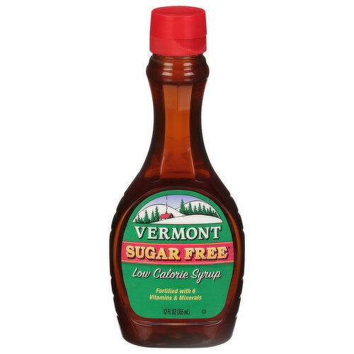 Vermont Syrup, Low Calorie, Sugar Free