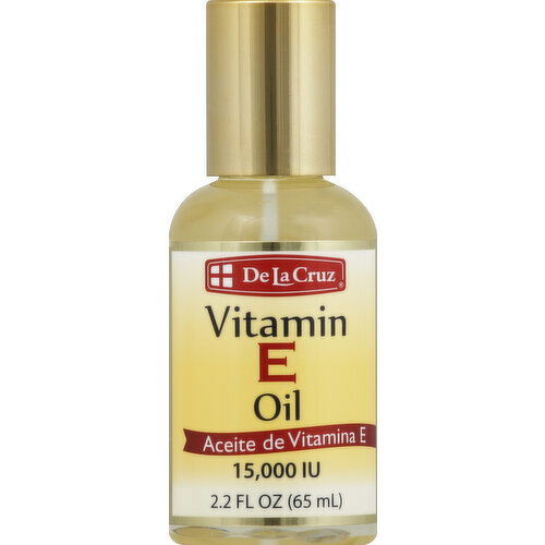 De La Cruz Vitamin E Oil, 15,000 IU