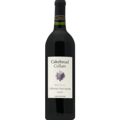 Cakebread Cellars Cabernet Sauvignon, Napa Valley, 2008