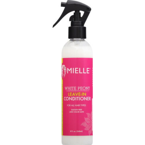 Mielle Conditioner, Leave-In, White Peony