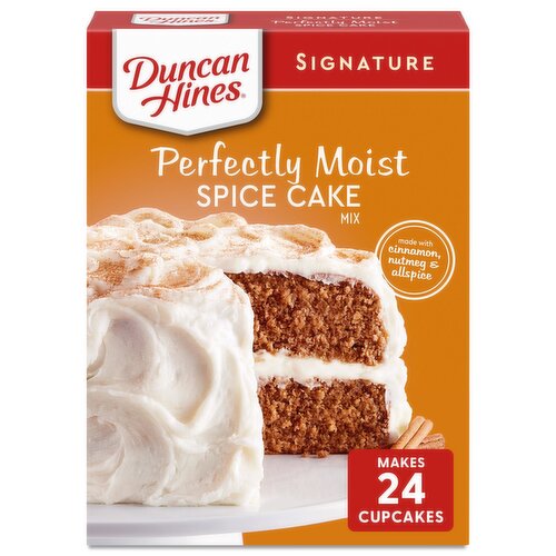 Duncan Hines Signature Perfectly Moist Spice Cake Mix - 15.25 Ounce