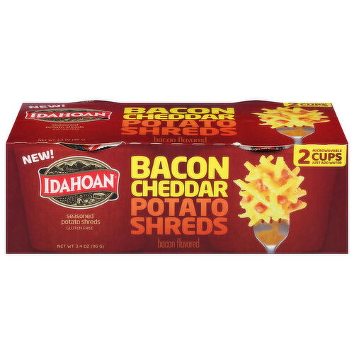 Idahoan Potato Shreds, Bacon Cheddar