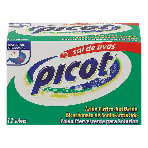 Picot Antacid, Effervescent Powder for Solution