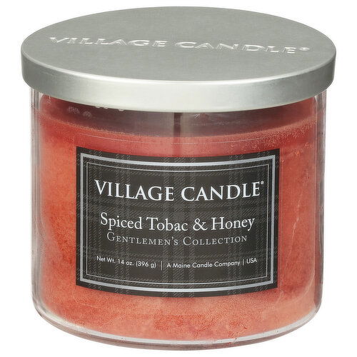 Village Candle Candle, Spiced Tobac & Honey