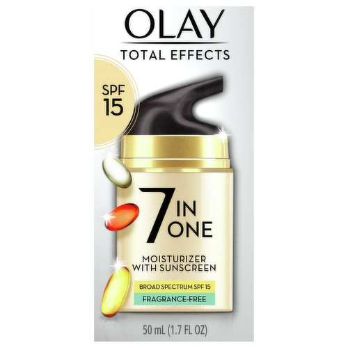 Olay Moisturizer, Fragrance-Free, SPF 15