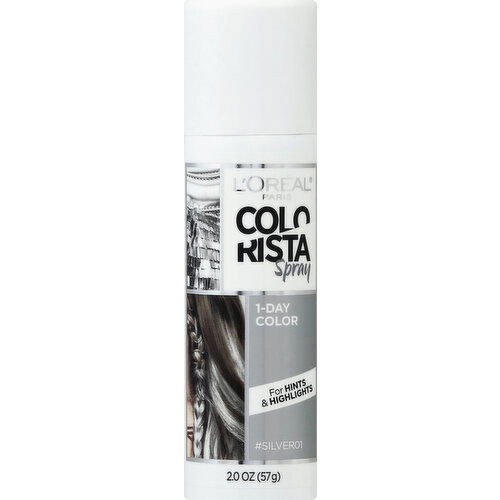 Colorista Spray, 1-Day Color, Silver 01